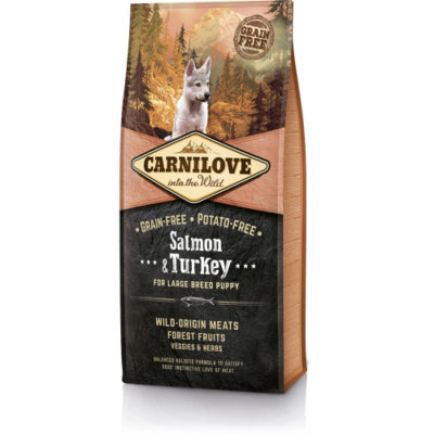 Carnilove Salmon & Turkey Large Breed Puppy Food Carnilove Salmon & Turkey Large Breed Puppy Food